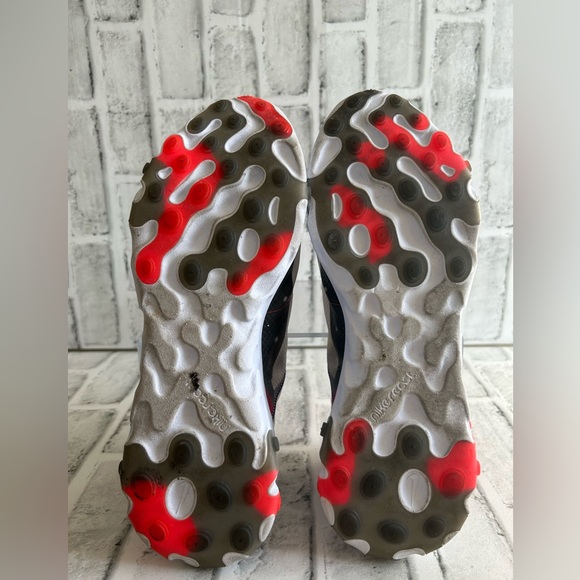 Nike React Element 87 Red Orbit CJ6897-061 Size 9 Men 10.5 Women - Picture 9 of 14